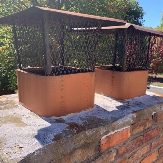 Sheet Metal Work On Chimney